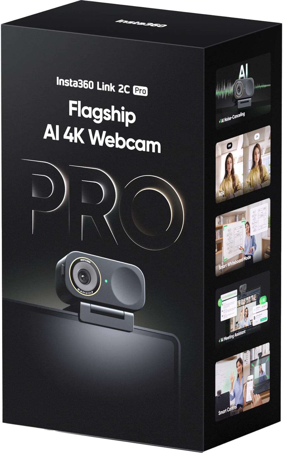 Webcam Insta360 Link 2C Pro 4K AI CINSABPB (6970357859153) — image 7