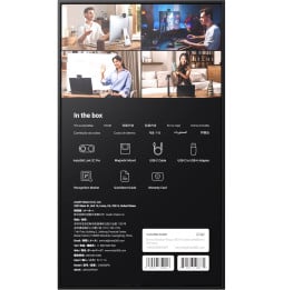 Webcam Insta360 Link 2C Pro 4K AI CINSABPB (6970357859153)
