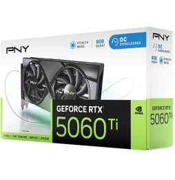 Carte Graphique PNY NVIDIA GeForce RTX 5060 Ti 8GB OC Dual Fan (VCG5060T8DFXPB1-O)