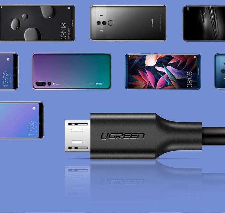 Câble Ugreen USB-A vers Micro USB 2A - 1 mètre (60136) — image 6