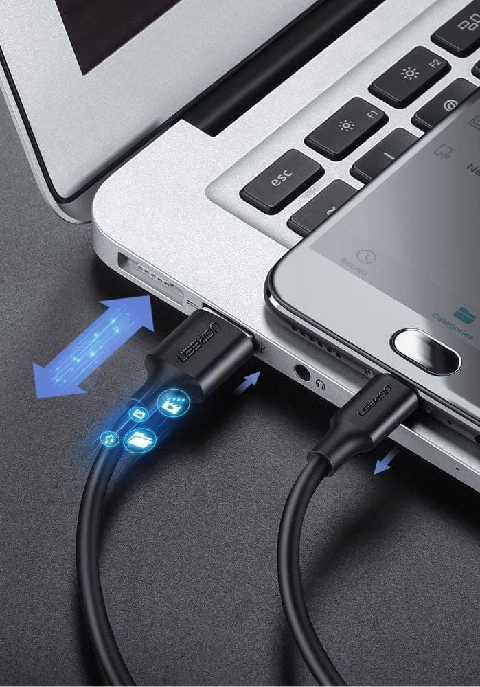 Câble Ugreen USB-A vers Micro USB 2A - 1 mètre (60136) — image 5