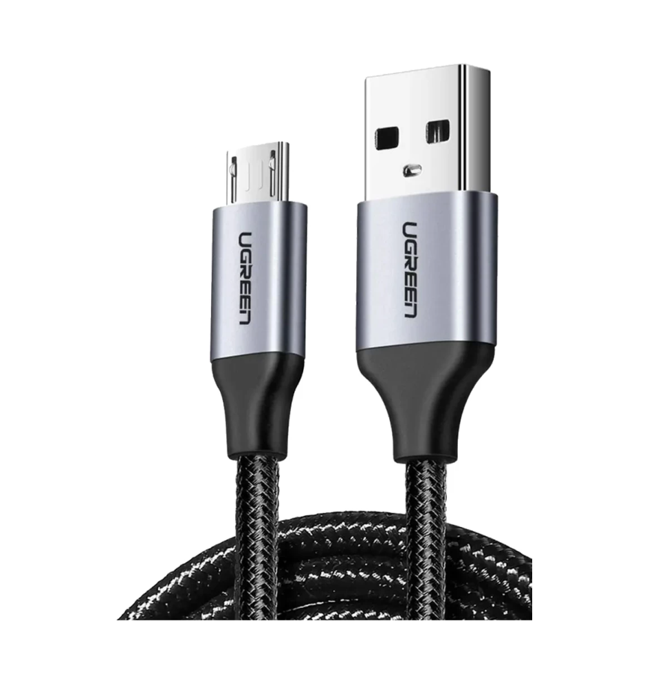 كابل Ugreen USB-A إلى Micro USB 18W - 1.5 متر (60147) — صورة 1