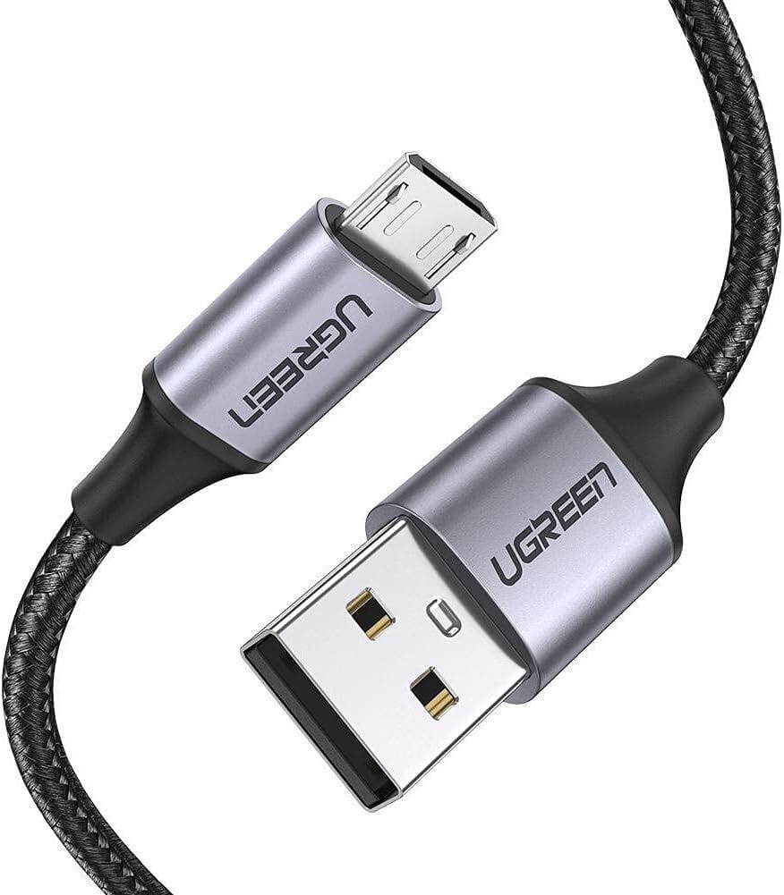 كابل Ugreen US290 USB-A إلى Micro USB - 1 متر (60146) — صورة 1