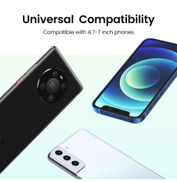 Support téléphone Ugreen Gravity avec Fixation Ventouse (60990B)