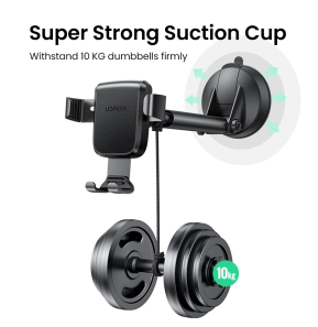 Support téléphone Ugreen Gravity avec Fixation Ventouse (60990B)