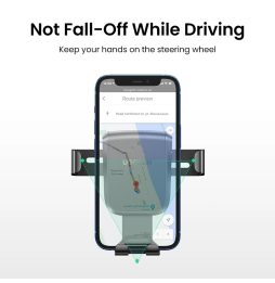 Support téléphone Ugreen Gravity avec Fixation Ventouse (60990B)