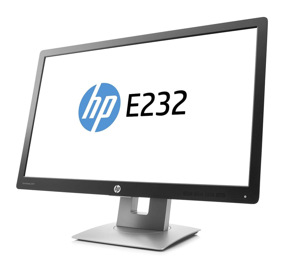 Ecran HP EliteDisplay E232 Full HD IPS 58,4 cm (23 pouces) (M1N98AS)