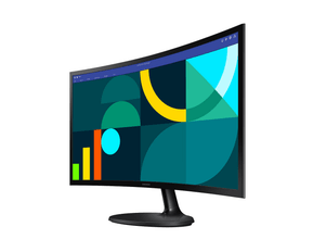 Écran incurvé 24" Samsung Essential S3 S36GD FHD serie D (LS24D362GAMXUE) — image 2
