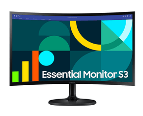 Écran incurvé 24" Samsung Essential S3 S36GD FHD serie D (LS24D362GAMXUE)