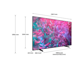 Téléviseur Samsung Smart 98" Crystal UHD DU9000 4K serie 9 + Récepteur intégré (UA98DU9000UXMV) — image 3