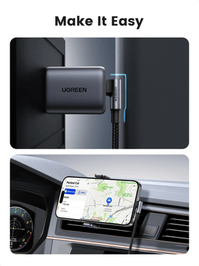 Câble Ugreen USB-C vers USB-C 5A 100W - 1 mètre (70643) — image 6