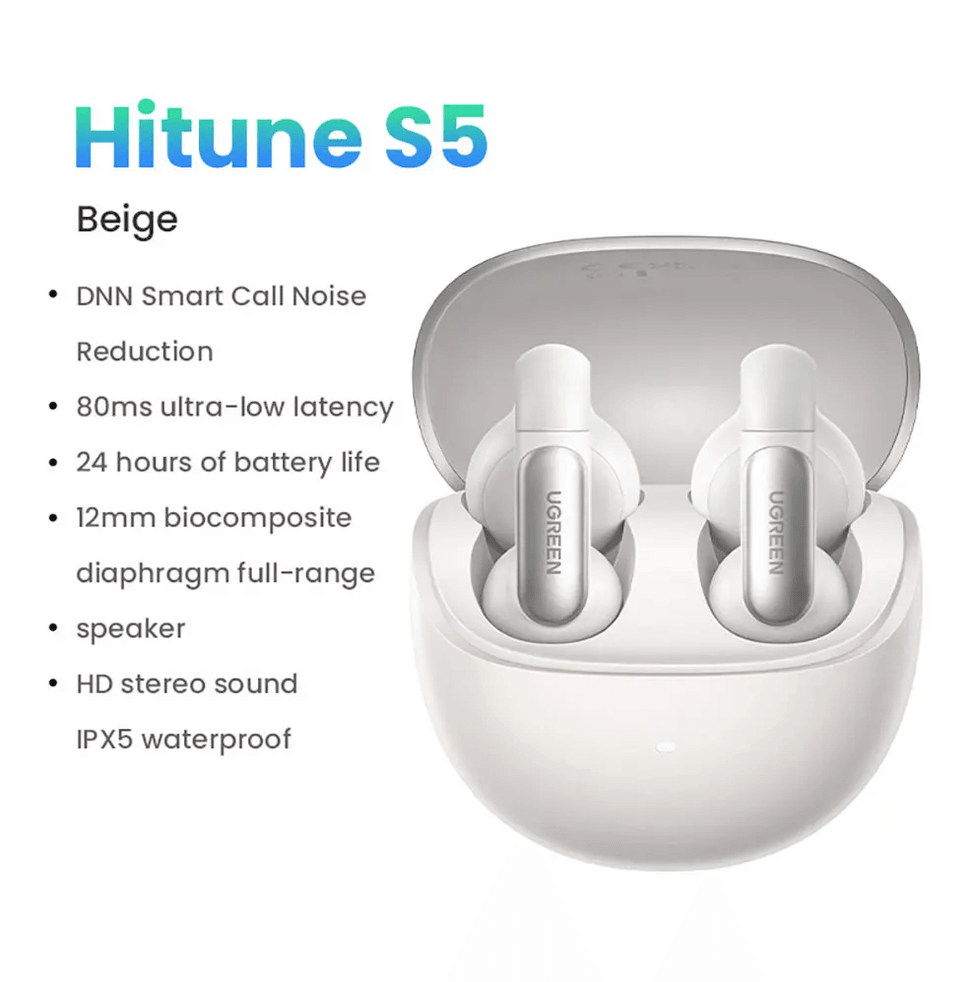 Ugreen HiTune S5 Wireless Earbuds (45761) — image 1