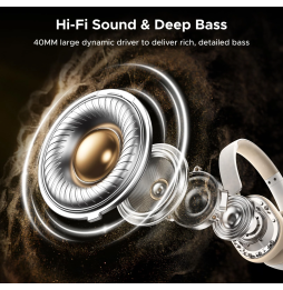 Casque sans fil Ugreen HiTune Max5c Hybrid ANC (35758)