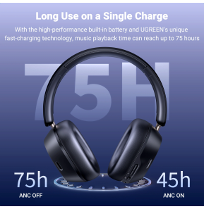 Casque sans fil Ugreen HiTune Max5c Hybrid ANC (35757)