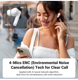 Écouteurs sans fil Ugreen HiTune T3 Pro ANC (35725)