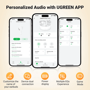 Écouteurs sans fil Ugreen HiTune T3 Pro ANC (35725) — image 4
