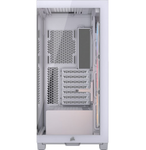 Boîtier PC Gaming Corsair Frame 3500X RS-R ARGB Mid-Tower Blanc (CC-9011323-WW)