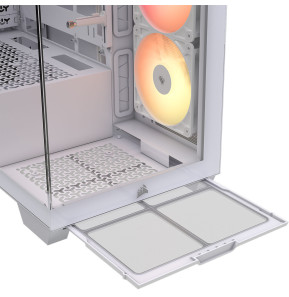 Boîtier PC Gaming Corsair Frame 3500X RS-R ARGB Mid-Tower Blanc (CC-9011323-WW)