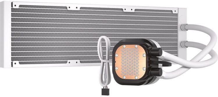 Refroidissement CPU Corsair Watercooling NAUTILUS 360 RS LCD Blanc (CW-9061034-WW) — image 5