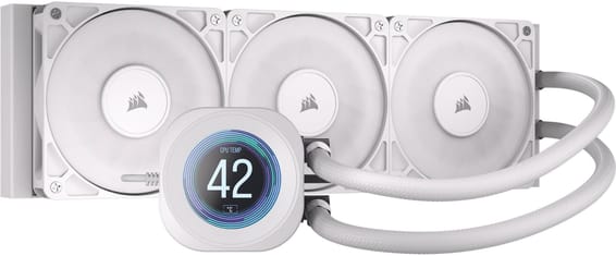 Refroidissement CPU Corsair Watercooling NAUTILUS 360 RS LCD Blanc (CW-9061034-WW)