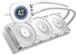 Refroidissement CPU Corsair Watercooling NAUTILUS 360 RS LCD Blanc (CW-9061034-WW) — image 2