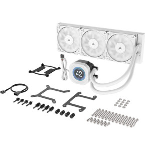 Refroidissement CPU Corsair Watercooling NAUTILUS 360 RS LCD Blanc (CW-9061034-WW)
