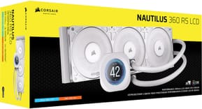 Refroidissement CPU Corsair Watercooling NAUTILUS 360 RS LCD Blanc (CW-9061034-WW) — image 8