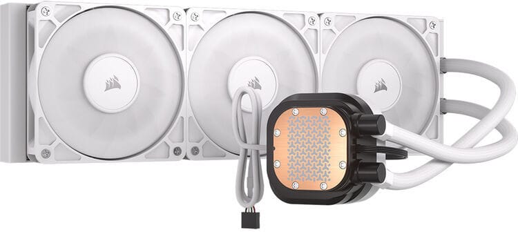 Corsair NAUTILUS 360 RS LCD CPU Liquid Cooler White (CW-9061034-WW) — image 3
