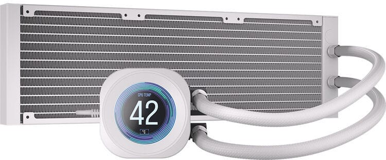 Refroidissement CPU Corsair Watercooling NAUTILUS 360 RS LCD Blanc (CW-9061034-WW) — image 4