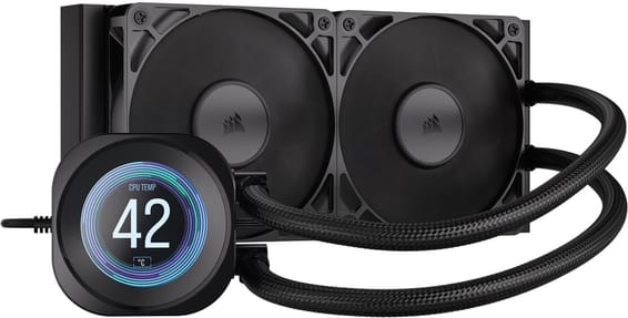 Refroidissement CPU Corsair Watercooling NAUTILUS 240 RS LCD Noir (CW-9061031-WW)