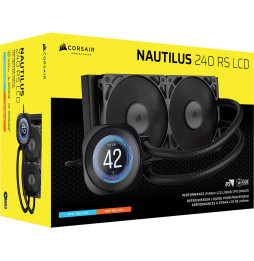 Refroidissement CPU Corsair Watercooling NAUTILUS 240 RS LCD Noir (CW-9061031-WW)