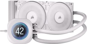 Refroidissement CPU Corsair Watercooling NAUTILUS 240 RS LCD Blanc (CW-9061032-WW)