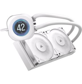 Refroidissement CPU Corsair Watercooling NAUTILUS 240 RS LCD Blanc (CW-9061032-WW)