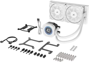 Refroidissement CPU Corsair Watercooling NAUTILUS 240 RS LCD Blanc (CW-9061032-WW) — image 7