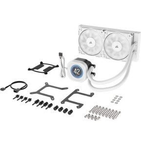 Refroidissement CPU Corsair Watercooling NAUTILUS 240 RS LCD Blanc (CW-9061032-WW)
