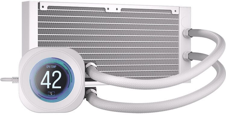 Refroidissement CPU Corsair Watercooling NAUTILUS 240 RS LCD Blanc (CW-9061032-WW) — image 4