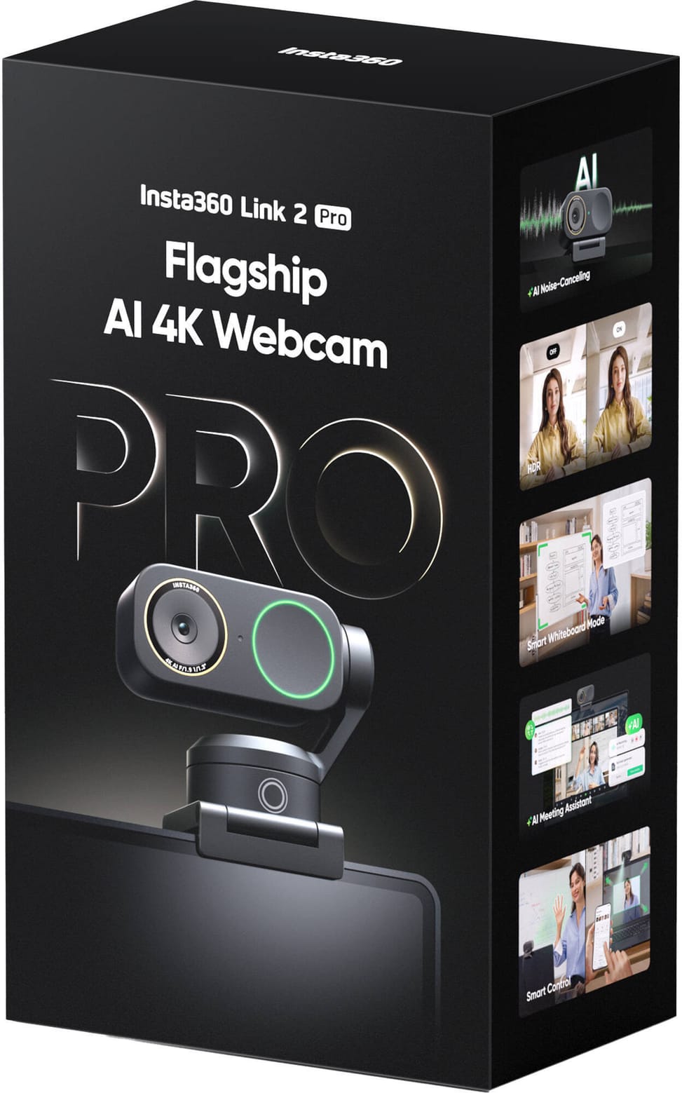 Webcam Insta360 Link 2 Pro 4K AI CINSABPA (6970357859146) — image 11