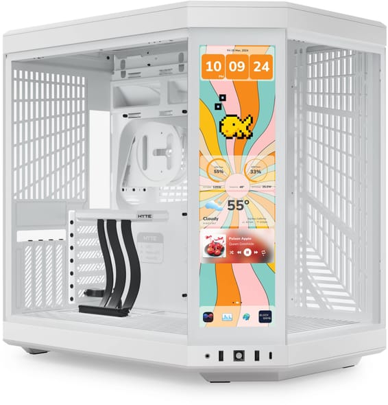 Boîtier PC Gaming HYTE Y70 tactile Infinite Mid-Tower (CS-HYTE-Y70TTI-WW)