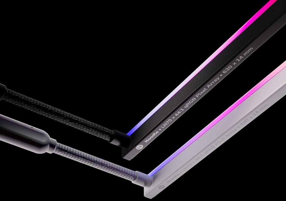 شريط إضاءة ARGB HYTE Noodle LN70 (ACC-HYTE-LN-70-B) — صورة 4