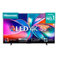 Téléviseur Hisense 55" Smart QLED 4K 55Q6Q + Récepteur TNT Intégré (HIS55Q6Q)