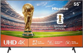 Téléviseur Hisense 55" Smart UHD 4K 55A6Q + Récepteur TNT Intégré (HIS55A6Q)