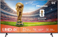 Téléviseur Hisense 55" Smart UHD 4K 55A6Q + Récepteur TNT Intégré (HIS55A6Q)