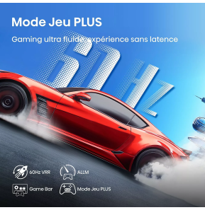 Téléviseur Hisense 55" Smart UHD 4K 55A6Q + Récepteur TNT Intégré (HIS55A6Q)