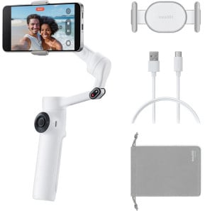 Stabilisateur Smartphone Insta360 Flow 2 Standard Bundle Blanc (Summit White)