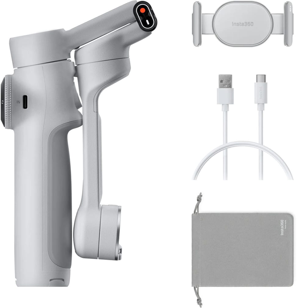 Insta360 Flow 2 Standard Bundle Smartphone Gimbal Grey (Stone Gray) — image 8