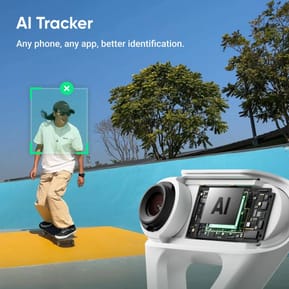 Stabilisateur Insta360 Flow 2 AI Tracker Bundle Blanc (Summit White) — image 4