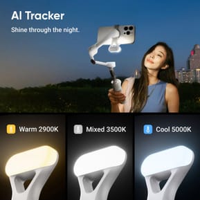 Stabilisateur Insta360 Flow 2 AI Tracker Bundle Gris (Stone Gray) — image 6