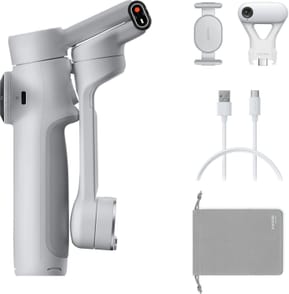 Stabilisateur Insta360 Flow 2 AI Tracker Bundle Gris (Stone Gray)