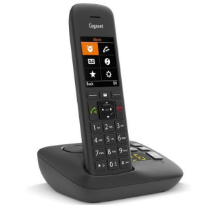 Duo de téléphones sans fil DECT Gigaset C575A avec écrans couleur et répondeur intégré (4250366861715)