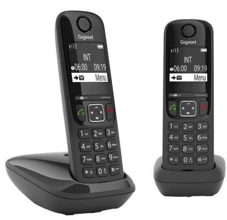 طقم هاتفين لاسلكيين DECT Gigaset AS690 Duo (4250366854649) — صورة 1
